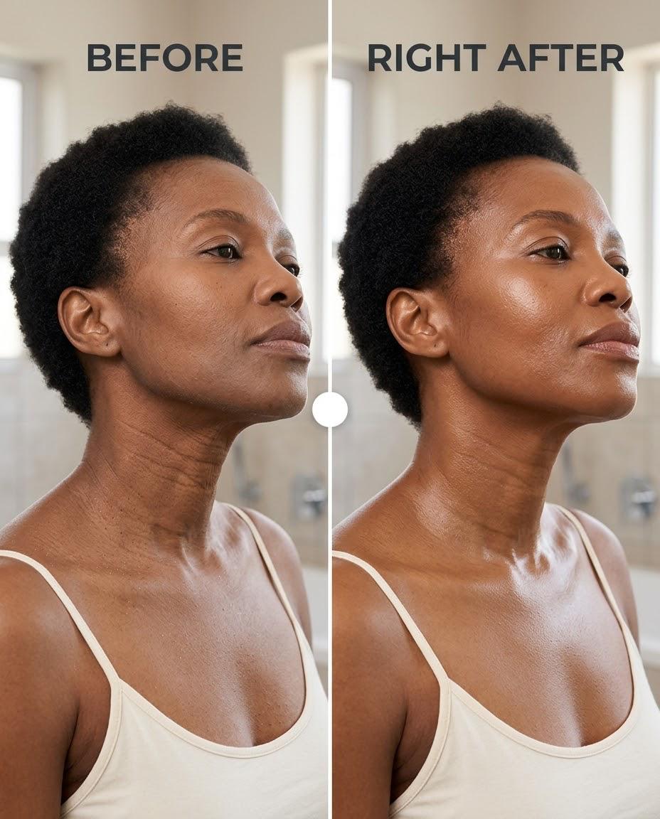GAU SHA NECK WRINCKLE